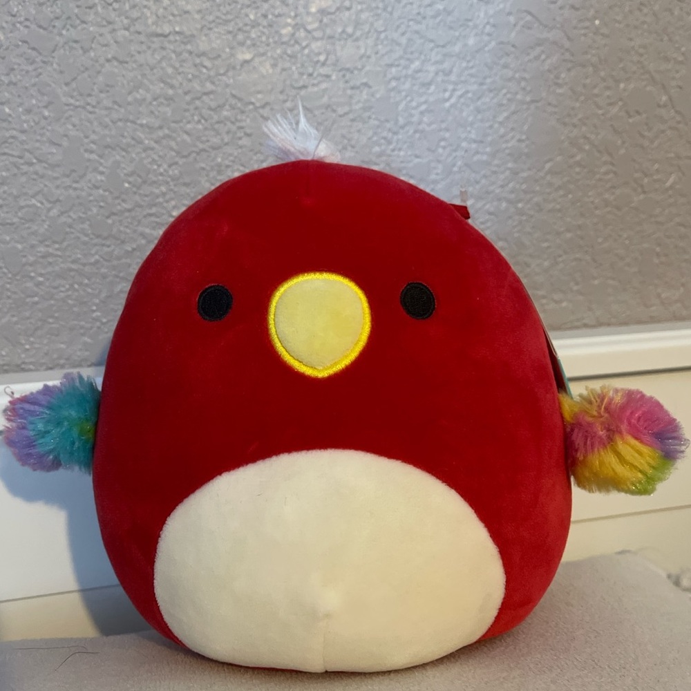 Paco the bird squishmallow